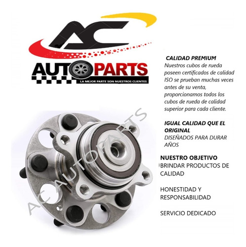 Cubo Mozo Trasero Honda Civic Emotion 2006 A 2011 Garantia