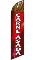 Comprar Bandera Publicitaria Carne Asada # 185 Solo Bandera Carne Asada 185 Solo Bandera