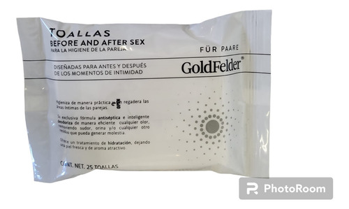 Pack De 5 Toalla Before And After Sex Para Higiene De Pareja