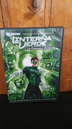 Dvd Original Green Lantern Los Caballeros Esmeralda Germanes