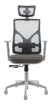 Comprar Silla Cool Gray Con Apoyabrazos Regulables Apoyacabezas Mesh