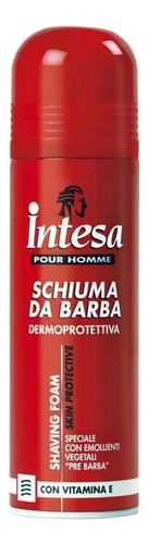 Espuma De Barbear Italiano Intesa Com Vitamina E 400 Ml