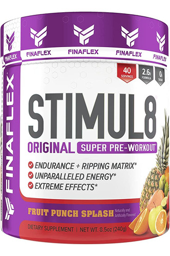 Stimul8®, Súper Preentrenamiento Original Para Hombres Y Mu