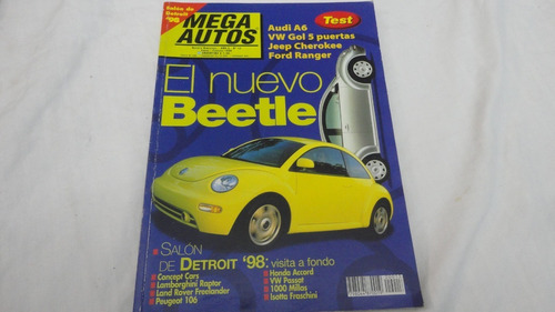 Revista Mega Autos Enero/febrero 1998 Año 5 Nro. 13