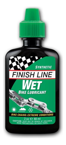 Aceite Lubricante Bicicleta Finish Line Humedo 60ml