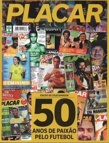 Revista Placar N* 1459 - Futebol - 50 Anos De Paixão