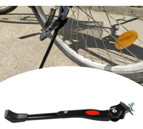 Bike Kickstand Ajustable, Soporte Trasero Fuerte Accesorios