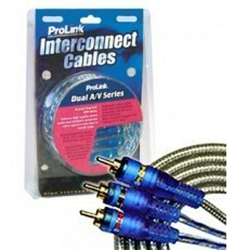 Cables Rca - Prolink  Dual A-v Series  Stereo Rca Plus Compo