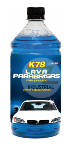 Liquido Limpia Parabrisas K78 - 1 Ltr Rinde 10 Litros Sapito