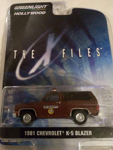 Greenlight | The X Files | 1981 Chevrolet K-5 Blazer