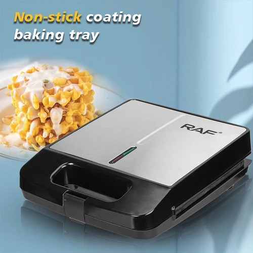 Imagen 8 de 9 de Maquina Para Wafles-wafflera Haeger 1400w 4 Wafles