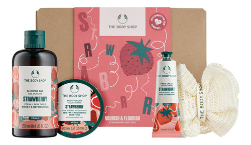 Set De Regalo Pequeño De Frutilla The Body Shop