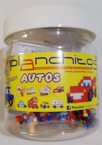 Planchitos Para Armar Autos Frasco 1 Litro