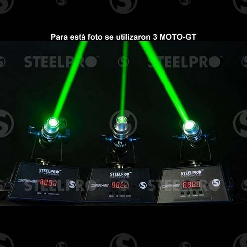 Laser Verde 80mw Motorizado Dmx 512 Moto-gt Master Wow 9ch