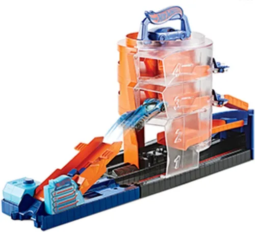 Hot Wheels Pista City Super Spin Vuelta Extrema Mattel Fnb15 Color