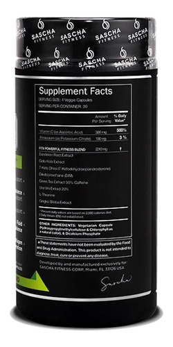 Imagen 4 de 7 de Sascha Fitness Fit 9 120 Capsulas 3 Frascos Original