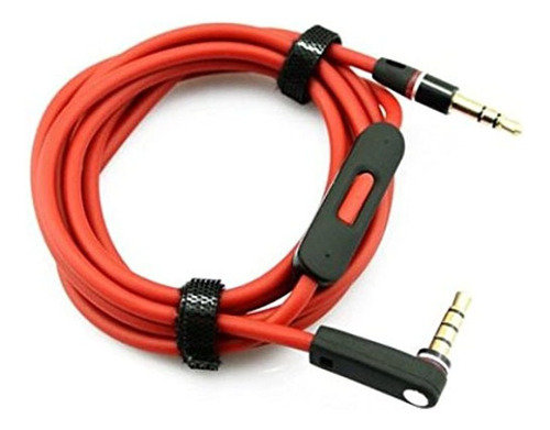 Repuesto Control Talk Cable Del Microfono / Cable / Aux / C