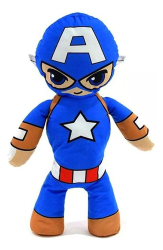 Capitán América Muñeco Figura Peluche 50 Cm Phi Phi Toys