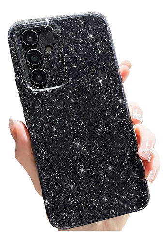 Funda Con Glitter Brillante Para Samsung Galaxy S24 Plus - A