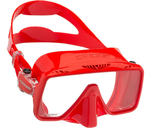 Visor Cressi Mascara Sf1 Buceo Snorkeling Color Rojo