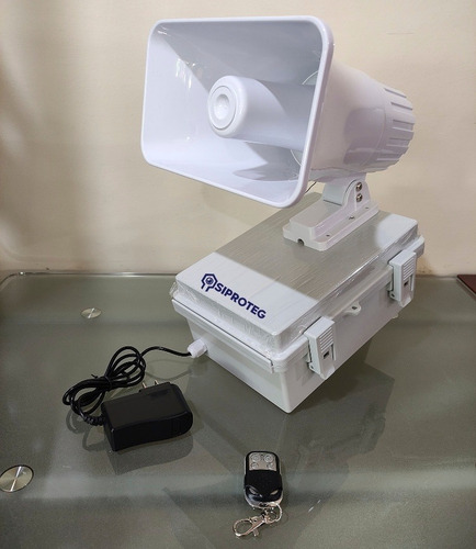 Alarma Vecinal 10 Controles Estrobo Sirena D Panico Exterior