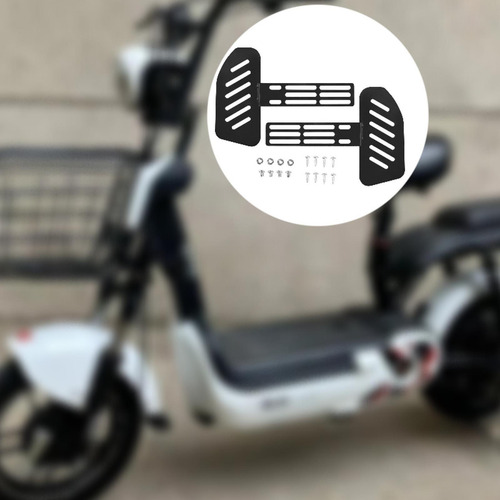 Clavijas De Pie Delanteras E Soporte Lateral De Motocicleta