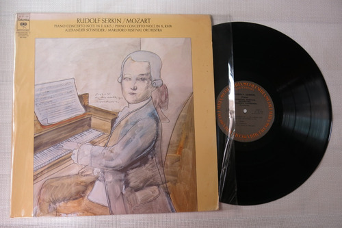 Vinyl Vinilo Lp Acetato Rudolf Serkin Mozart Piano Concerto