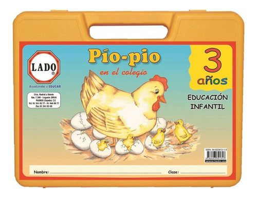 Libro Pâ­o-pio, Educaciã³n Infantil, 3 Aã±os