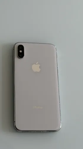 iPhone X シルバー 64GB Iphone X Branco Silver 64gb Em Perfeito Estado, Como Na Foto