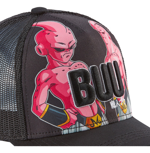 Gorra Capslab Dragon Ball Buu Original Negro Único Buu