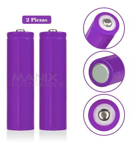 Pilas Recargables De Iones De Litio De 3.7V 2200mAh Alta Capacidad