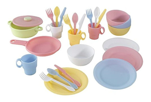 Kidkraft - Juego De 27 Utensilios De Cocina - Pastel