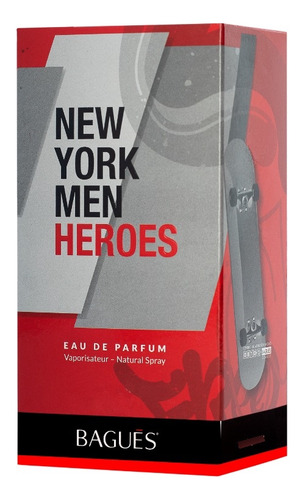 Perfume Masculino New York Men Heroes Bagues 80 Ml Homenaje