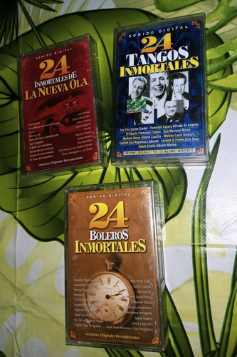 Cassettes Compilados - 24 Inmortales