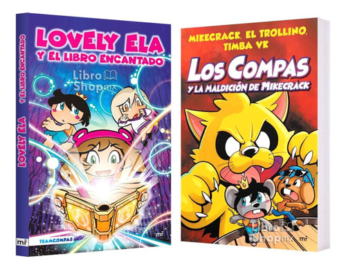 Los Compas Lovely Ela Libro Encan + 4 Maldición De Mikecrack