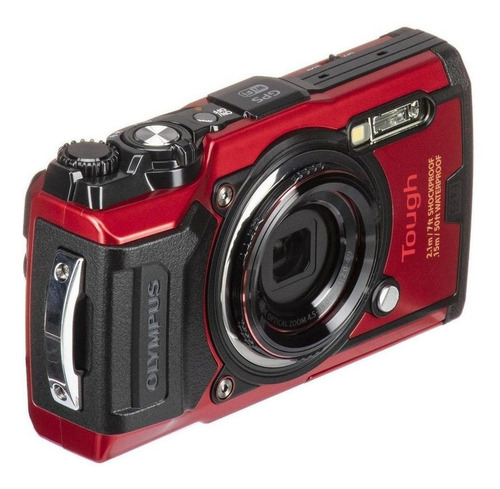 Olympus TG-6 compacta avanzada color rojo