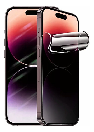 Lamina Hidrogel Antiespia Privacidad Para iPhone 15 Pro Max