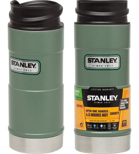 Vaso Termico Stanley Verde One Hand 354ml Baso Jarro Jarra