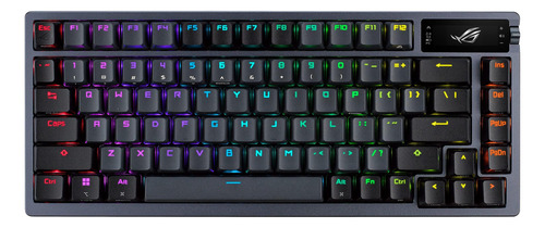 Teclado Mecanico Inalambrico Asus Rog Azoth 75% Blue Switch