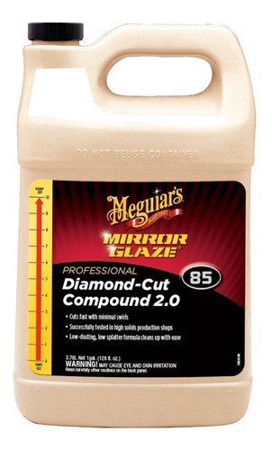 Imagen 2 de 3 de Pulimento Meguiars M85, Corte Diamante M-8501 + Borla
