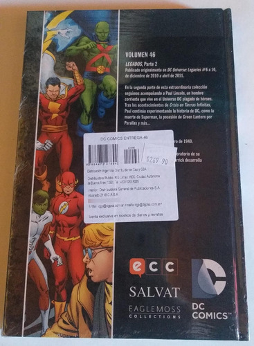 Dc Comics - Universo Dc - Legados Parte 2 #46 (Usado)