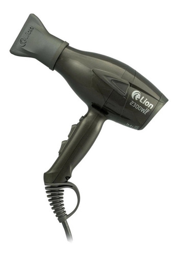 Imagem 3 de 9 de Kit Prancha Preta Secador Grafite 220v Lion Progressiva 500g