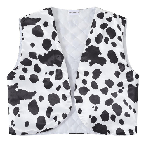 Smifcaalor Chaleco De Disfraz Con Estampado De Vaca Para Hom