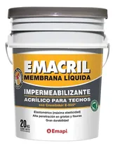 Comprar Membrana Liquida Emacril De Emapi X20 Kgs-pintu Zero R.mejia