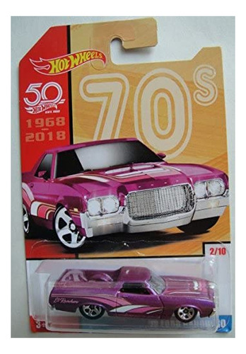 Ruedas Calientes 70s, Color Morado 72 Ford Ranchero 2/10 50t