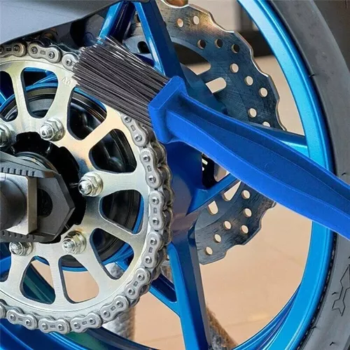 Cepillo para limpiar Cadenas de Moto y Bicicleta