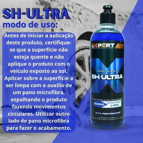 Limpeza Sh Concentrado Ultra Automotivo 500ml - Expert