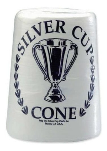 Silver Cup Polvo Talco Tiza Cono -2