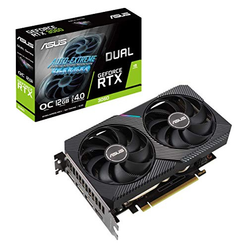 Asus Dual Nvidia Geforce Rtx 3060 Oc Edition Gaming Graphics