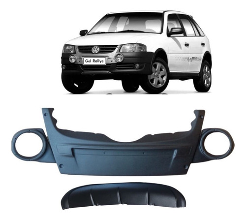 Kit Molduras Dianteiras Gol Rallye/parati Surf /saveiro G4
